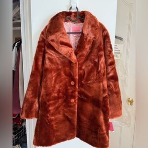 Kate Spade New York Faux-Fur Coat